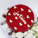 Red Je Taime Cake | Flowers Red Je Taime Cake | Flowers